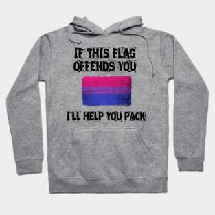 if this flag offends you-bi Hoodie